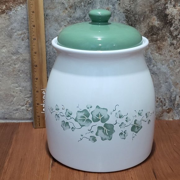 VTG Jay Import Canister Ivy Callaway Pattern 9.5 In # 5 - Picture 10 of 13